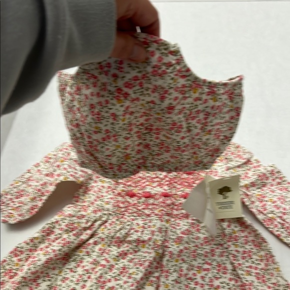 Tucker + Tate Pink and White Floral Baby Dress - Picture 3 of 7